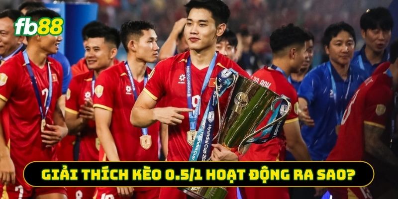 Giải thích Kèo 0.5/1 hoạt động ra sao?